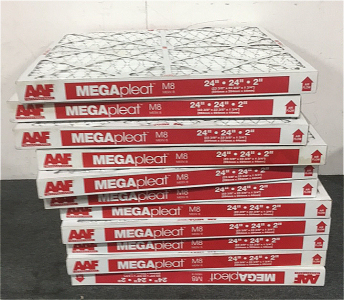 (11) AAF International Mega Pleat Industrial HVAC Filters