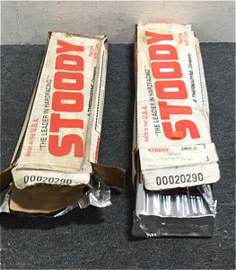 (2) 10-lb Boxes Of Stoody 31 Hardsurface Electrodes 5/32” Diameter