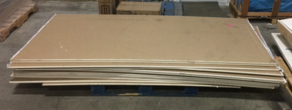 (13) 8’ x 4’ Toughboard Fireguard X Gypsum Drywall Sheets