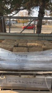 Pallet Of (60) 12” Boise Sandstone Edging Stones