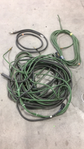 (1) 50’ Welding Hose And Power wire (1) 10’ Oxygen Welding Hose (1) 6’ Heavy Duty Copper Wire