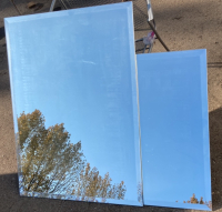 (2) 30 X 40” Mirrors With Beveled Edges