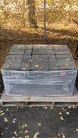 Pallet Of Charcoal / Grey Wall Stones