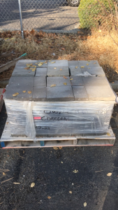 Pallet of Charcoal Owyhee Wall Stones