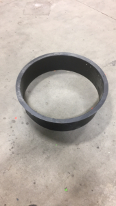 (1) Black Steel 30.5&rdquo; Inside Diameter Fire Pit