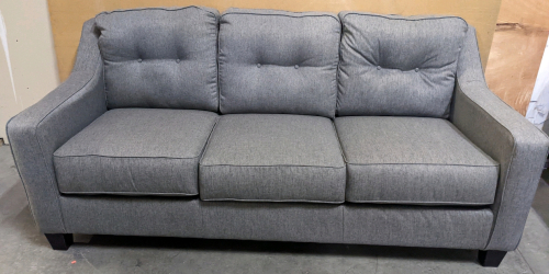 80" Gray Sofa