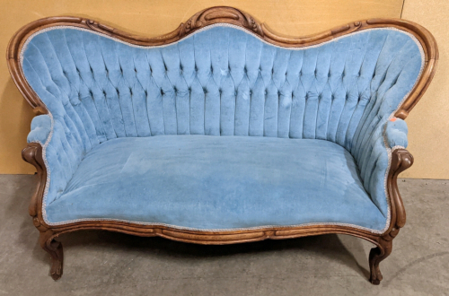 Vintage Victorian Style Love Seat