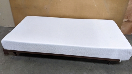 Twin Foam Mattress w/Frame Rails