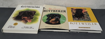 (3) Rottweiler Books