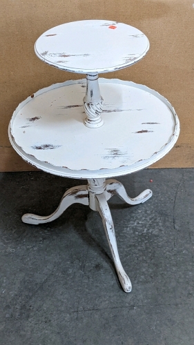 Shabby Chic Vintage Accent Table