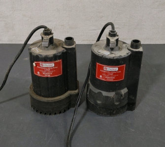 (2) Water Pumps