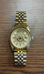 University of Washington Stainless Steel Watch