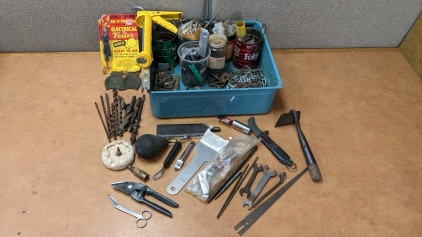 Assorted Hardware & Tools