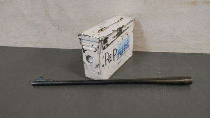 Ammo Can & 30-06 Barrel