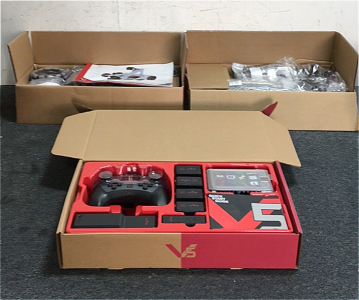 (2) Vex V5 Starter Clawbot Robot Classroom Kits (4) Vex V5 Motors (1) Vex V5 Robot Battery (1) Vex V5 Wireless Controller (1) Vex Robot Brain (1) Robot Quick Start Kit