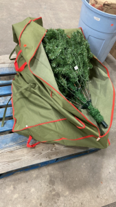 (1) Fake Christmas Tree in A bag