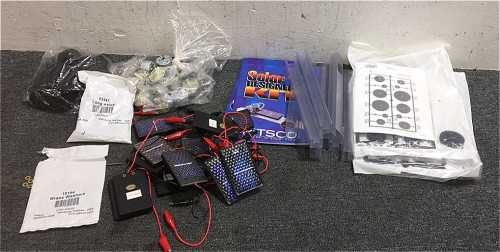 Large Lot Of Pitsco Solar Power Designer Car Kits