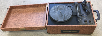 Philco Phono Player And CD Player Suit Case