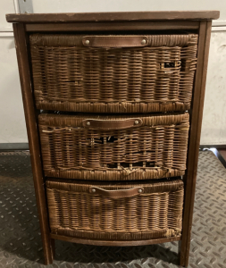 Wicker Cabinet