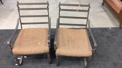 (2) Matching Patio Chairs