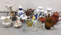 (17) Various Decorative Glassware and Ceramics