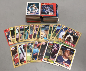 (200+) Topps, Dondruss, and Fleer Baseball Cards 80’s and 90’s