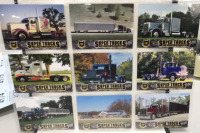 (9) CAT Scale Collectors Super Trucks Limited Edition Collectors Cards