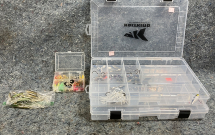 Fishing Lewers and Storage Cases