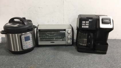 Instant Pot, Hamilton Beach Flexbrew And A Bella Toasteroven