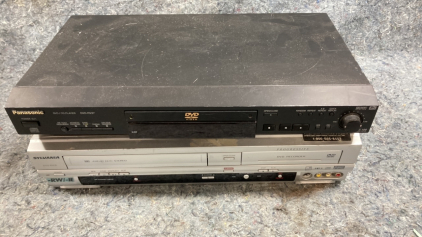 PANASONIC DVD PLAYER- SYLVANIA DVD PLAYER