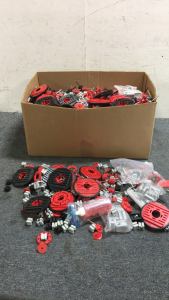 Large Box Of (1,000+) Robot Building Parts And Components