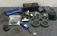 (4) Vex 2-Wire High Speed Robot Motors (1) Vex 2-Wire Robot Motor (4) Omni Directional Tires 4” (4) 4” Regular Tires (1) Vex Vexnet Joystick (1) Vex V2 Smart Charger (1) Vex 8- Battery Smart Charger (1) Vex 7.2v Battery (1) Vex Cortex Microcontroller