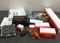 (1) Vex Edr Vexnet Joystick (2) Pitsco Front Gear Kits (1) Bag Of Various Size Robot Gears (1) Robot Building Booster Parts Kit (2) motor 393 integrated encoder modules (2) Vex Tank Tread Upgrade Kits (8) Vex Foam 2” Tires (1) Vex 2-Wire Robot Motor (1) V