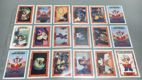 Impel An American Tail Fievel Goes West Collectable Cards