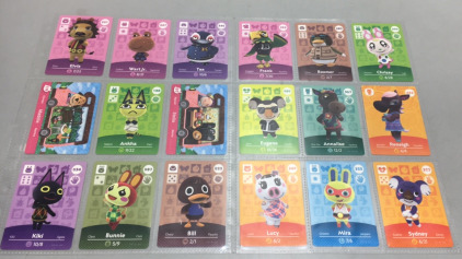 Nintendo Amiibo Animal Crossing Game Cards