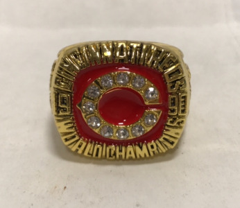 1990 Cincinnati Reds World Series Championship Ring Named Eric Davis