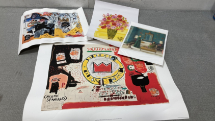(4) Prints From Different Artists
