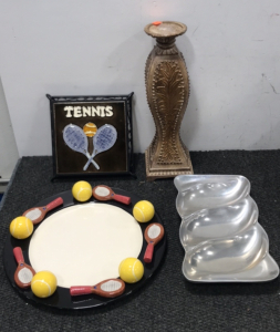 Candle Holder - 3 Tenis Inspired Dishes