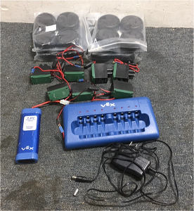 (7) Vex EDr 2-Wire Robot Motors (16) 2” Soft Robot Tires (1) Vex 7.2v Robot Battery (1) Vex 8-Battery Smart Charger