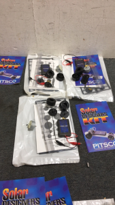 (3) Pitsco Solar Power Designers Car Kits