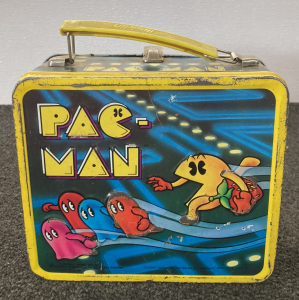 Vintage Pac-Man Metal Lunchbox