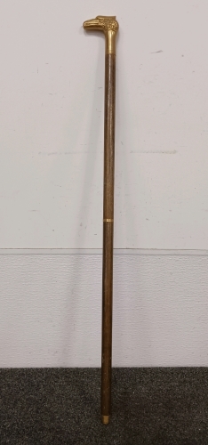 3 ft. H Elegant Cane/Walking Stick with Brass Eagle Head