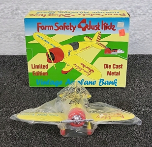 Vintage Airplane Bank, Limited Edition