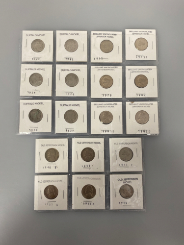Assorted Collector Nickels