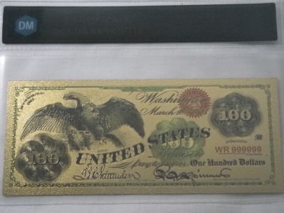 24k Marked $100 Banknote -