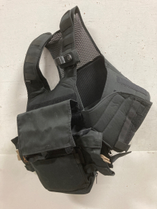 Black Tactical Combat Vest