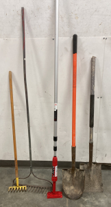 Rakes, Shovels, Extendable Duster, & More