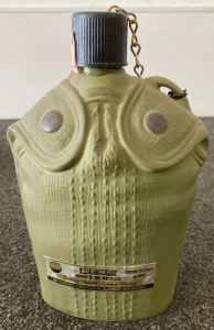 Military Canteen Whiskey Bottle