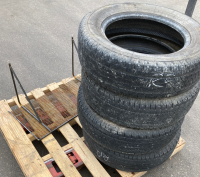 (4) Tires With Rack