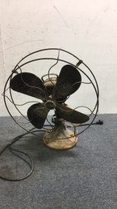 Antique Emerson Motors 17” Metal Fan